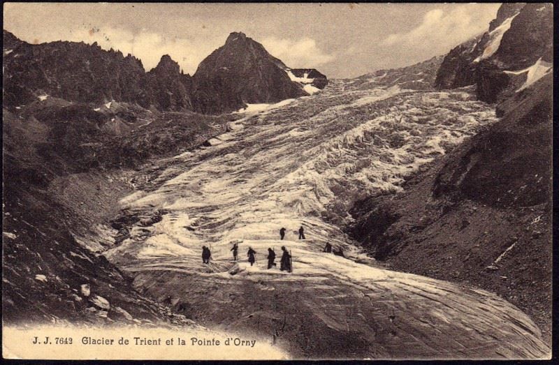 24glacier de trient et la pointe dorny